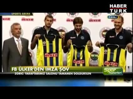 FB Ülker'in yeni transferleriyle imza şovu