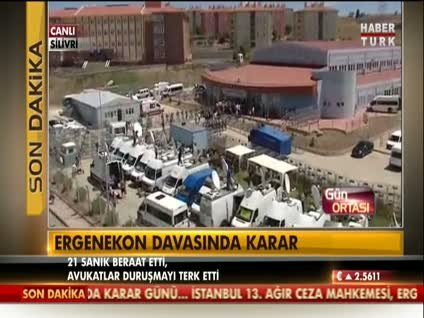 Ergenekon davasında 21 kişi beraat etti
