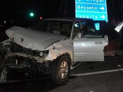 Barzani ailesi kaza geçirdi