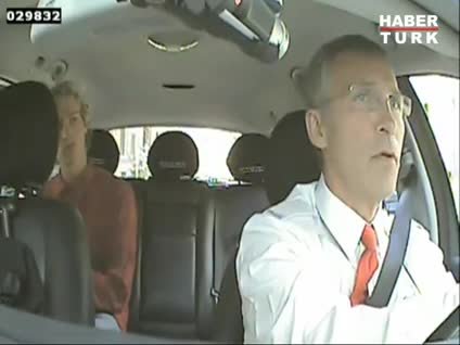 Başbakan şoför olunca
