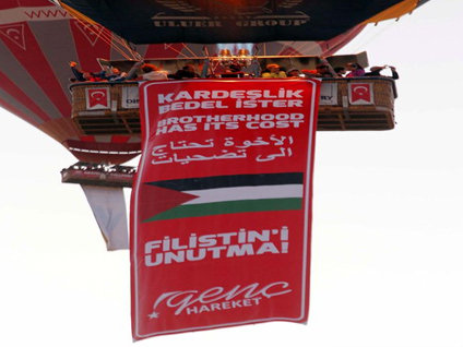 Balonlar Mısır için havalandı