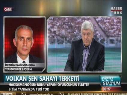 Volkan gönderiliyor!