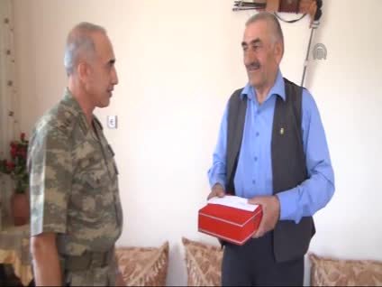 Şırnaklı gaziye Özel'den mektup