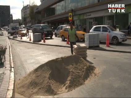 Taksim meydanı trafiğe kapatıldı