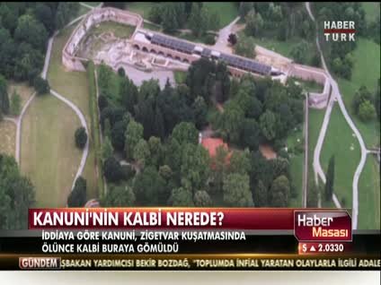 Kanuni'nin kalbi nerede?