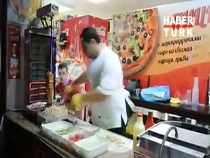 Böyle dönerci görmediniz!