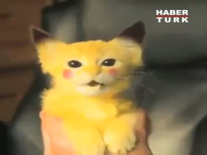 Pikachu artık gerçek hayatta