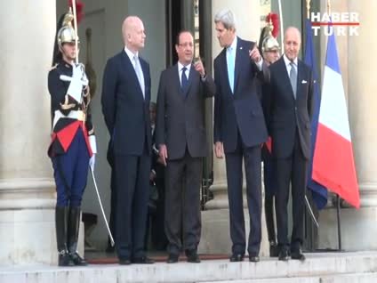 Paris'te Suriye zirvesi