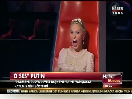 ''O Ses'' Putin değilmiş