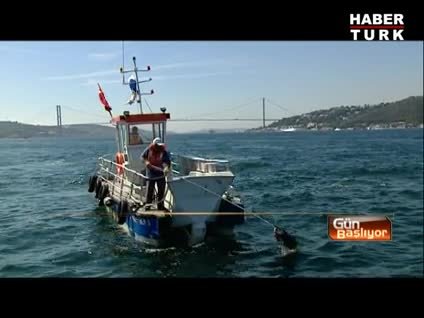 Boğaz'da kış temizliği