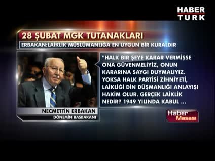 28 Şubat MGK'sının tutanakları mahkemeye ulaştı