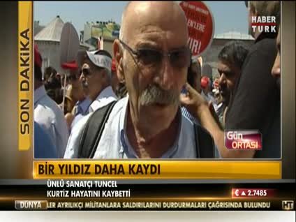 Tuncel Kurtiz'i kaybettik