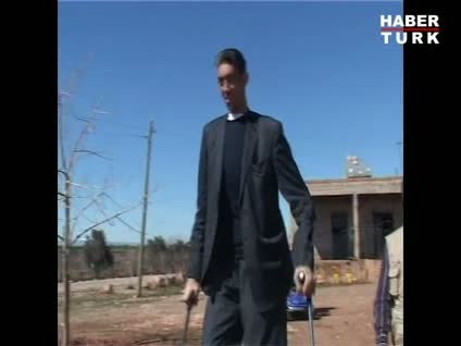 En uzun adam evleniyor