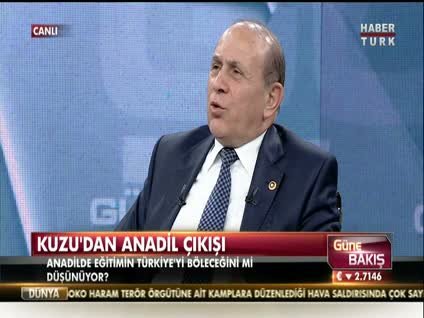 ''Anadilde eğitim bizi böler''