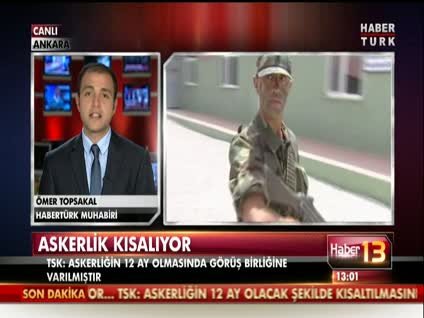 TSK'dan flaş askerlik süresi açıklaması