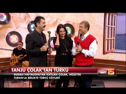 Tanju Çolak'tan canlı yayın sürprizi