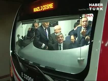 Gül'ün kullandığı tramvayın ilk seferi