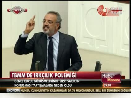 TBMM'de Irkçılık polemiği