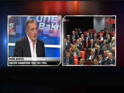 Fatih Altaylı TBMM'de başörtülü vekilleri böyle değerlendirdi