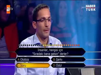 Verdiği cevaba kendisi bile inanamadı!