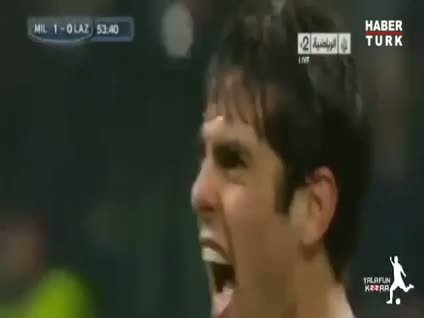 Kaka'dan arap spikeri çıldırtan gol!