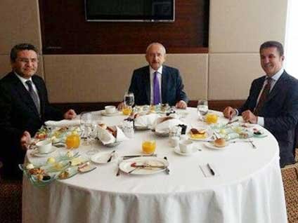 Mustafa Sarıgül Kemal Kılıçdaroğlu ile kahvaltıda buluştu