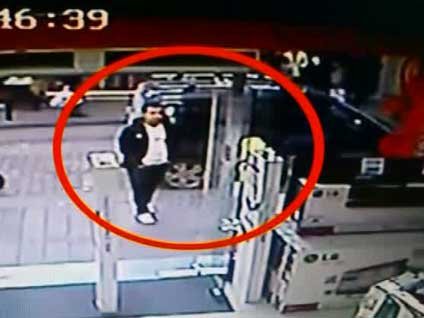 Mağazada güpegündüz dev plazma televizyonu çaldı