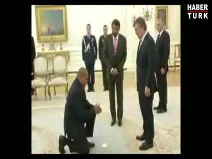 Cumhurbaşkanı Gül şaştı kaldı