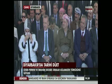 Diyarbakır'da tarihi düet