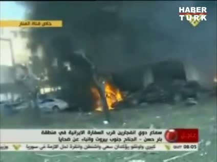 Büyükelçilik yakınında patlama