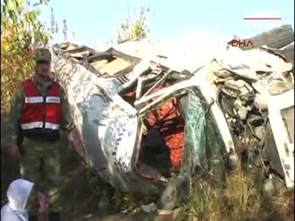 Katliam gibi kaza!