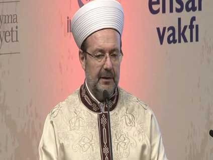 Diyanet İşleri Başkanı Prof. Mehmet Görmez soruna parmak bastı