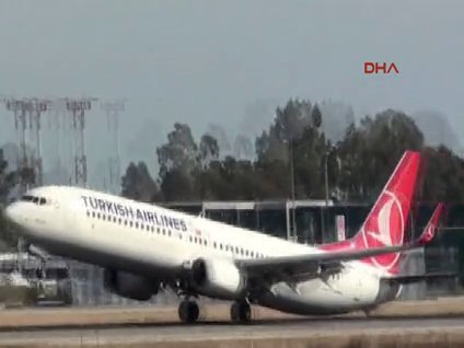 THY uçağı tehlike atlattı