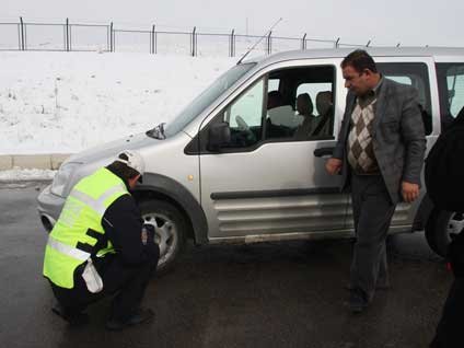 Kış lastiği takmayana 500 lira ceza