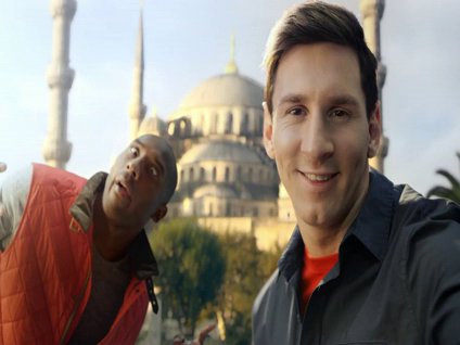 Kobe ve Messi İstanbul'da!