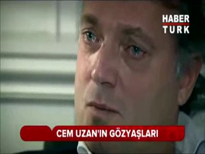 Cem Uzan gözyaşlarını tutamadı