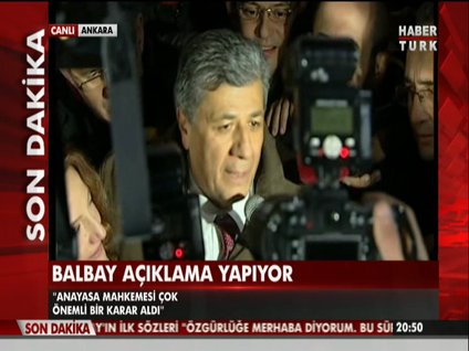 Mustafa Balbay'dan ilk açıklama!