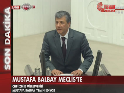 Ve Balbay Meclis'te yemin etti