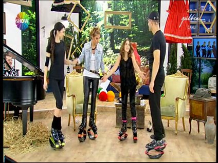 Gülben Ergen zıpladı!