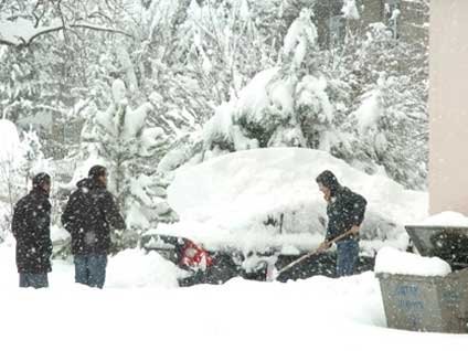 Doğu Anadolu'da kar yağışı etkisi