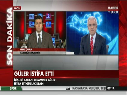 Muammer Güler istifa etti!