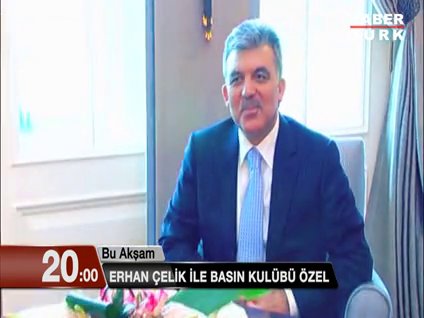 Cumhurbaşkanı Gül, uzun bir aradan sonra ilk kez canlı yayında