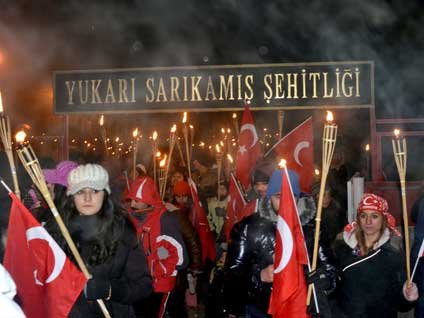 Sarıkamış Şehitleri unutulmadı