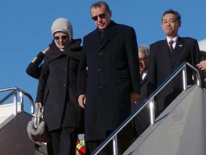 Başbakan Erdoğan Japonya'ya gitti