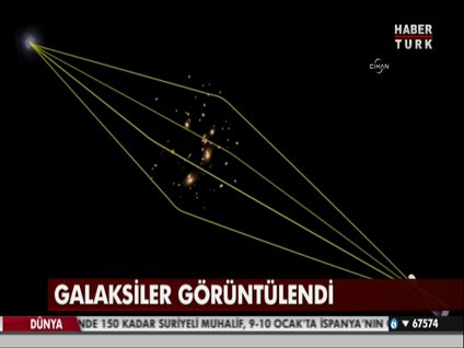 Galaksi görüntülendi!