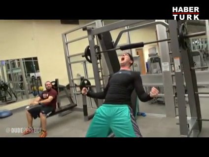 Spor salonlarının demirbaşları!