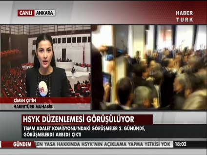 HSYK düzenlemesi görüşülüyor