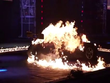 Top Gear'da çılgınca şov!