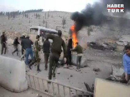 Babel Hava sınır kapısında patlama