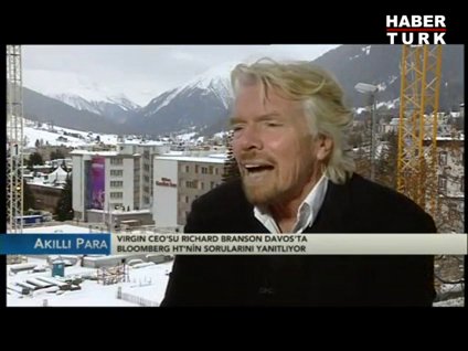 R.Branson: Türkiye'de yatırım yapmaya devam edebiliriz